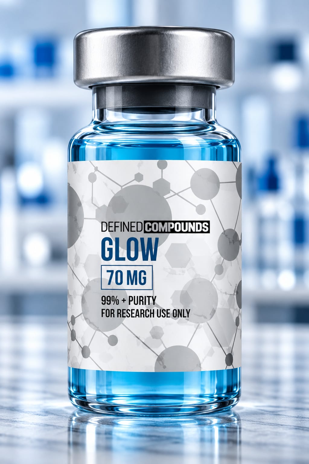 Defined Compounds GLOW research vial