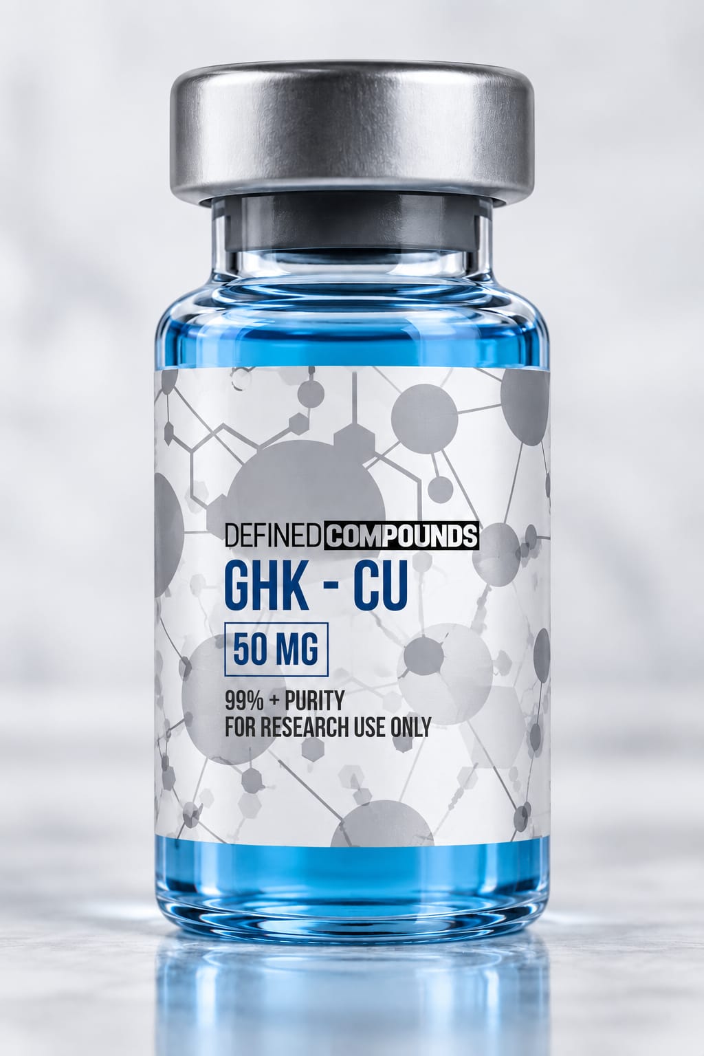 Defined Compounds GHK-Cu research vial